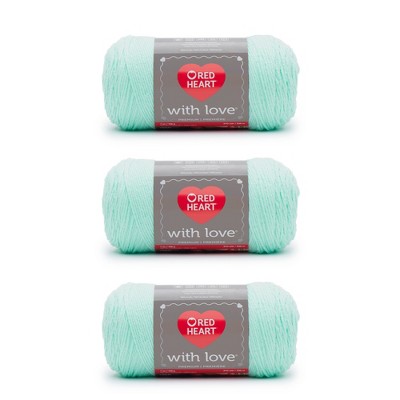 Red Heart Super Saver Flamingo Yarn - 3 Pack Of 198g/7oz - Acrylic - 4  Medium (worsted) - 364 Yards - Knitting/crochet : Target