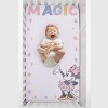 Disney Minnie Mouse Pink, White and Gold "You Are Made of Magic" Lovely Little Lady Nursery Photo Op Fitted Crib Sheet - 4 of 4