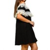 Women's Off the Shoulder Fringe Dress - Velzera - 2 of 4