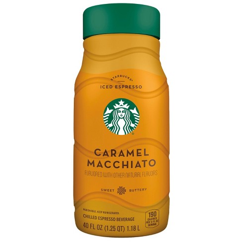 Starbucks Caramel Macchiato Iced Espresso - 40 Fl Oz : Target