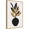 Amanti Art Bouquet No 5 by Eins Kubistika Framed Canvas Wall Art - 3 of 4