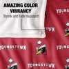 Youngstown State University Logo Pattern Silky 50x60 Blanket, 1 Sided - 4 of 4