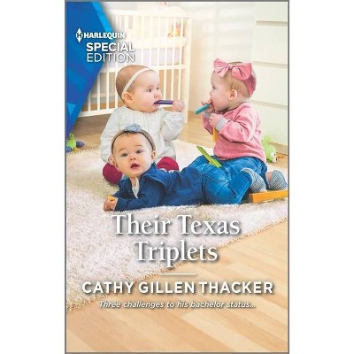 Their Texas Triplets - (Lockharts Lost & Found) by  Cathy Gillen Thacker (Paperback)