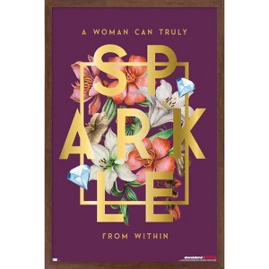 Trends International Netflix Bridgerton: Season 2 - Sparkle Framed Wall Poster Prints - 1 of 4
