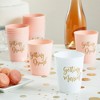 Sparkle and Bash 15 Pack Bachelorette Party Favors, Reusable Plastic Cups (16 oz) - 2 of 4
