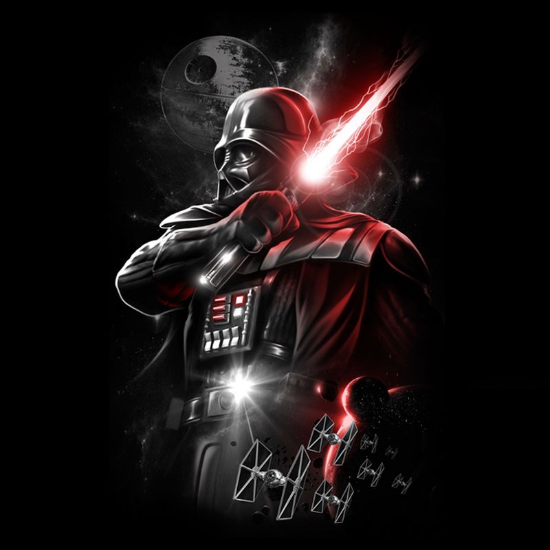Men's Star Wars Epic Darth Vader T-Shirt, 2 of 6