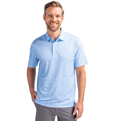 Cutter & Buck Pike Constellation Print Stretch Mens Polo Shirt