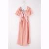 Maternity Dresses Knotted Side Slit Knee Length Dress - 4 of 4