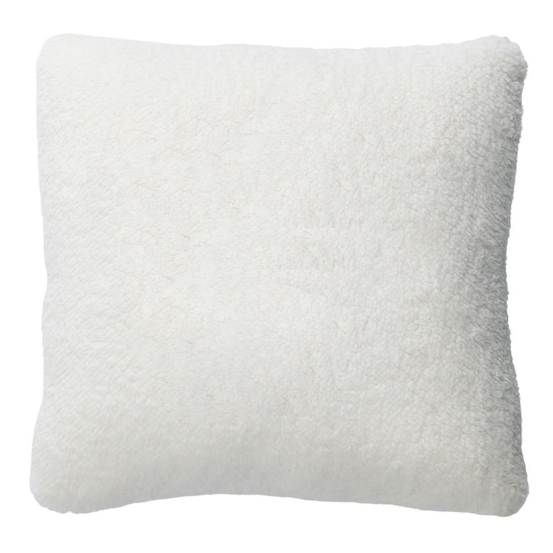 Lambs & Ivy Storytime Pooh Soft Faux Shearling Nursery Throw Pillow - Cream, 3 of 6