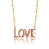 Guili Cherished Love Kids 14K Gold Plated Necklace - Heartfelt Design with a Touch of Elegance, Perfect for Young Ones - image 3 of 3