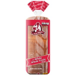 Aunt Millie's Whole Grain White Bread - 16oz - 1 of 4