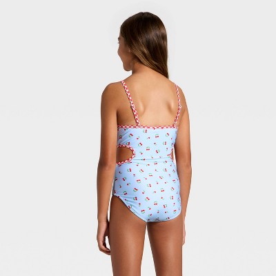 Art Class Girls' Cherry Pie One Piece Swimsuit - art class™ XL — фото 2