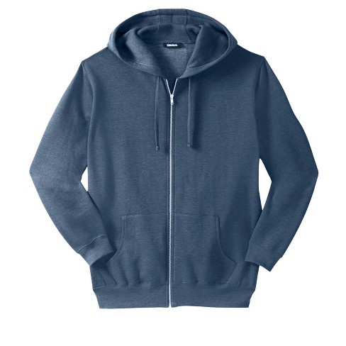 KingSize Men's Big & Tall Fleece Zip-Front Hoodie