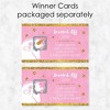 Big Dot of Happiness Rainbow Unicorn - Magical Unicorn Baby Shower or Birthday Party Game Scratch Off Cards - 22 Count - 3 of 4