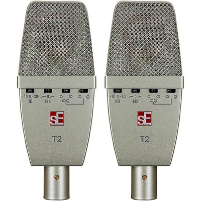 sE Electronics SE-T2-PAIR Matched Pair of T2 Large Diaphragm Condenser Mics
