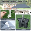 Tangkula 10 x 20FT Pop-up Canopy Tent Folding Instant Sun Shelter w/ 3 Adjustable Heights - 4 of 4