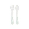 SARO "Sweet & Fun" 5pc Baby Feeding Set: Plate, Bowl, Cup, Spoon & Fork | Safe, Non-toxic, microwave & Dishwasher Safe - 4 of 4