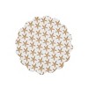 C&F Home Sandbridge Stars Round Placemats Set of 6, 17" - 3 of 4
