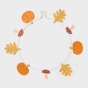 Thanksgiving Felt Harvest Banner - Spritz™ - 1 of 4