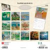 BrownTrout Impressionists 2026 12"x24" Hanging Square Wall Calendar Plastic-Free - 2 of 4