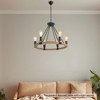 YIYIBYUS 6/8 Head Chandelier Light Fixtures Ceiling Mount Pendant Light - 2 of 4