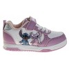 Disney Stitch and Angel Girls' Hook and Loop Skate Style Sneakers. (Toddler/Little Kids) - 2 of 4