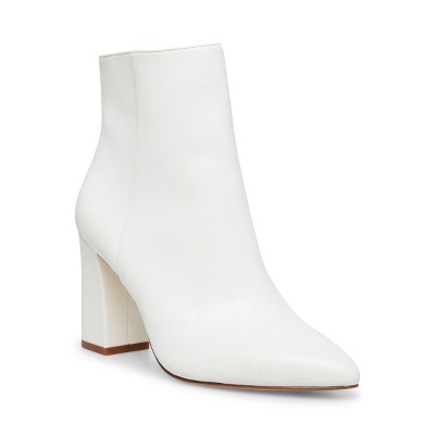 Madden Girl Flexx Block Heel Dress Boot - White, 6 : Target