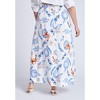 ELOQUII Women's Plus Size Printed Full Skirt - 4 of 4