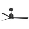 Airsurfer 52" Matte Black 3-Blade LED Ceiling Fan with Remote and Color-Changing Light - 3 of 4