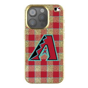 Keyscaper MLB Plaid Bling Cell Phone Case for iPhone 14 Pro Max - 1 of 4