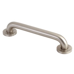 12" Meridian Decorative Grab Bar Brushed Nickel - Kingston Brass - 1 of 1