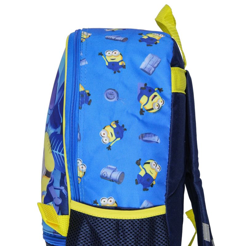 Despicable Me Minions School Travel Backpack And Lunch Box For Kids 2-Piece Set Multicoloured, 4 of 8