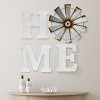 VIP Wood 74 in. Silver Home Windmill Letters Sign 4 Pieces - 4 of 4