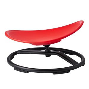VEVOR Kids Swivel Chair, 220 LBS Capacity, Sensory Spinning Chair, Autistic Kids Sensory Toy Chair with Non-Slip Metal Base, Red - 1 of 4