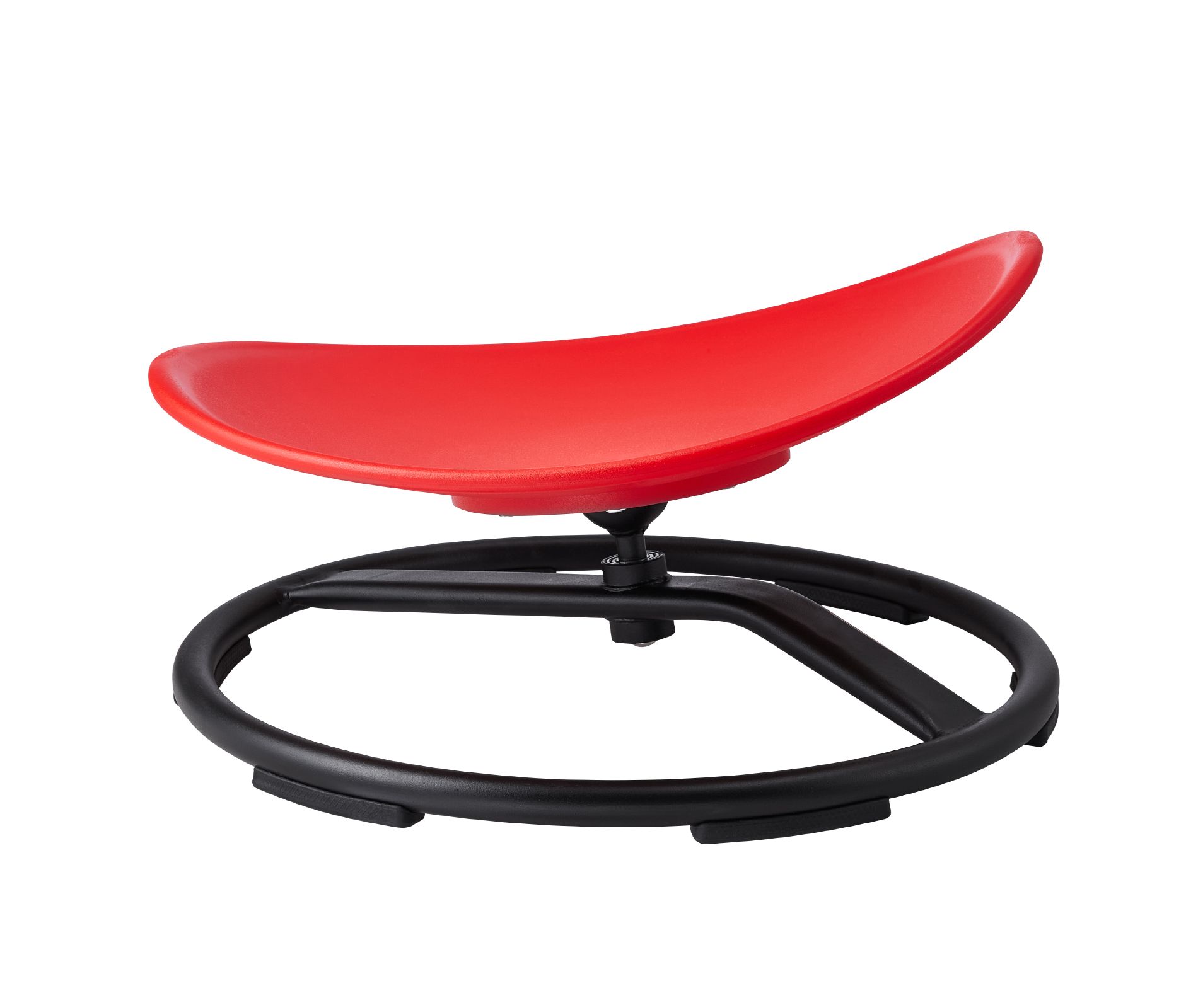 VEVOR Kids Swivel Chair, 220 LBS Capacity, Sensory Spinning Chair, Autistic Kids Sensory Toy Chair with Non-Slip Metal Base, Red