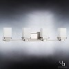 Urban Ambiance Luxury Transitional Bathroom Vanity Light,  6.5"H x 31.25"W,  Brushed Nickel Finish, UHP2604 - 3 of 4