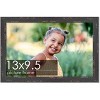 PosterPalooza | Photo Size Shabby Chic Black Picture Frame - UV Acrylic, Foam Board Backing, Hanging Hardware - 2 of 4