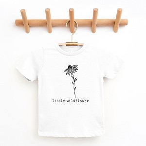 The Juniper Shop Little Wildflower Toddler Short Sleeve Tee - 1 of 2
