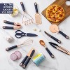 COOK WITH COLOR Kitchen Gadget Set Stainless Steel Utensils with Soft Touch Handles, 10 Pc. Copper - 2 of 4