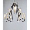 Maxim Lighting Haven 9 - Light Chandelier in  Oil Rubbed Bronze/Antique Brass - 4 of 4