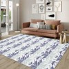 Outdoor Washable Non-Slip Rug for Picnic Balcony Patio Backyard Modern Abstract Waterproof Stain-Resistant Farmhouse Beach Camping - 2 of 4
