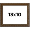 PosterPalooza | Photo Size Sculpted Gold Picture Frame - UV Acrylic, Foam Board Backing, Hanging Hardware - 2 of 4