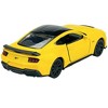 2024 Ford Mustang GT 5.0 Yellow with Black Top "NEX Models" Series 1/25 Diecast Model Car by Welly - 4 of 4