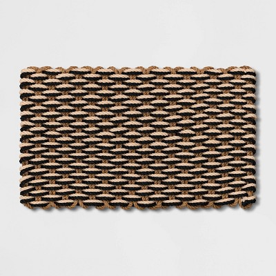 Fall Door Mats Welcome Mats Indoor, Light Brown Woven Fall Doormat