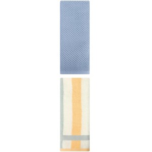 REGALWOVEN Cotton Soft Absorbent Bathroom Hand Towel for Kitchen Hotel and Spa 13" x 30"/13" x 29" 2 Pcs - 1 of 4