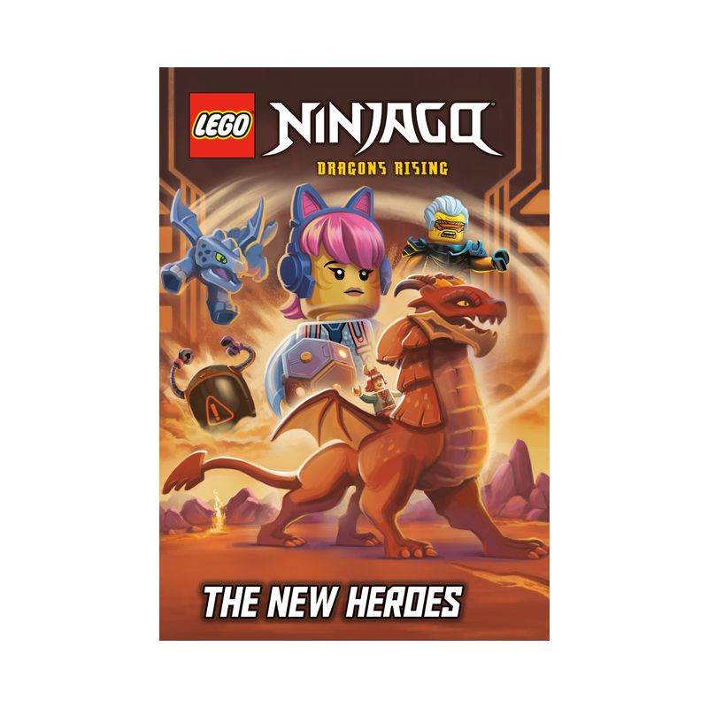 The New Heroes (Lego Ninjago: Dragons Rising) - (Stepping Stone Book(tm)) by  Random House (Paperback), 1 of 2