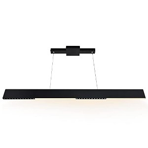 CWI Lighting Bellagio 42 in LED Integrated Black Chandelier - 1 of 4