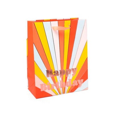 "Happy Birthday" Medium Bag Yellow - Spritz™