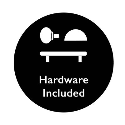 Compact Slate Black Mission Hall Stand with Storage Shelf