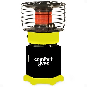 Comfort Gear Portable 360-Degree Propane Heater for Indoor/Outdoor Use, 7,500-10,000 BTU, Ideal for Patio, Garage, Camping, Tent, 1 Pound LP Tank - 1 of 4